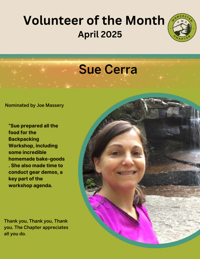 VOM – Apr 2025 – Sue Cerra